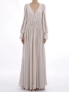 STELLA MCCARTNEY LONG DRESS WITH DRAPERY