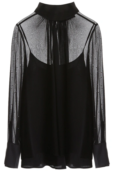 Max Mara Aia Shirt In Black