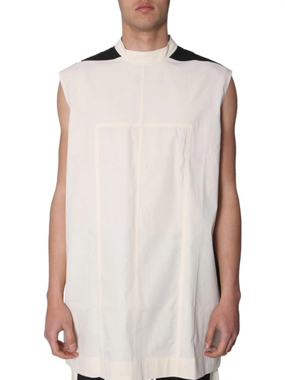 Rick Owens Drkshdw Maxi Top In White