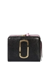 Marc Jacobs Snapshot Top Zip Wallet In Black