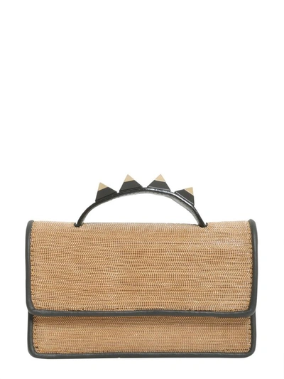 Salar Mini "zoe Disco" Bag In Gold