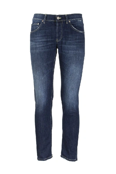 Dondup Mius Slim Fit Five-pocket Jeans In Blue