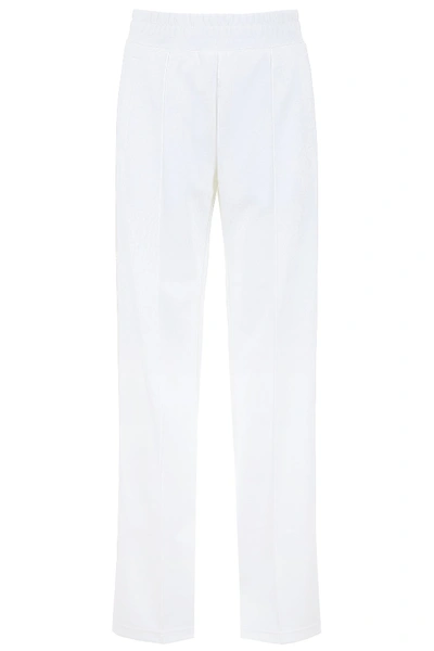 Off-white Wide-leg Joggers In White,green