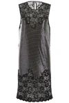 PACO RABANNE PACO RABANNE CHAINMAIL DRESS WITH LACE