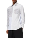 LOEWE PATCHWORK SHIRT IN CHECK COTTON