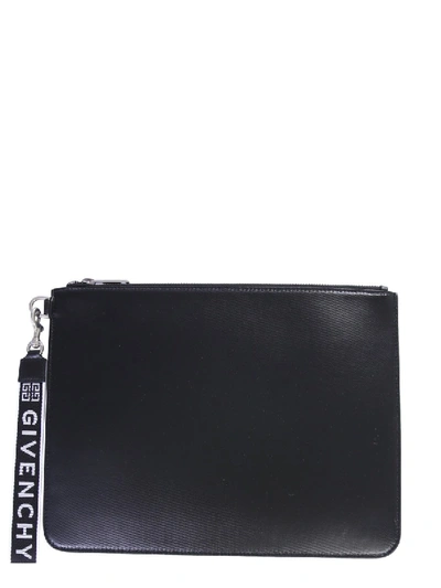 Givenchy Pouch With Logo In Black