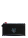 KENZO POUCH WITH LOGO UNISEX