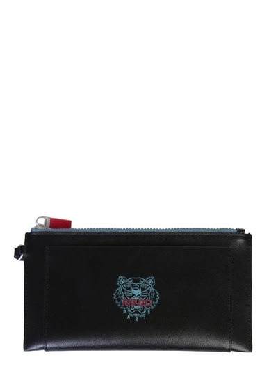 Kenzo Pouch With Logo Unisex In Black