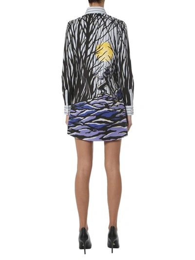 Moschino Printed Shirt Dress - Atterley In Multicolor
