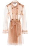 RED VALENTINO RED VALENTINO PLUMETIS TRENCH COAT