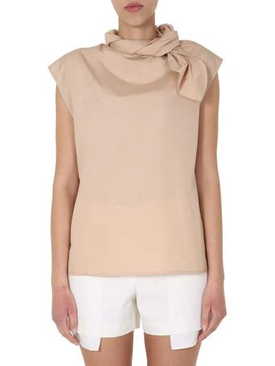 Givenchy Regular Fit Top In Beige