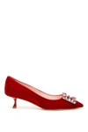 ROGER VIVIER ROGER VIVIER BROCHAMOUR BUCKLE PUMPS 45