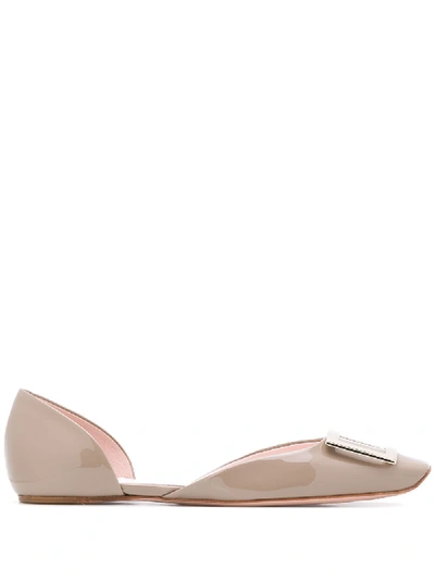 Roger Vivier Flat Shoes Beige