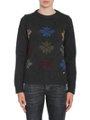 DSQUARED2 ROUND COLLAR SWEATER