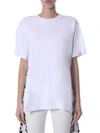 Stella Mccartney Round Neck T-shirt Unisex In White