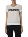 Dsquared2 Dsquared Women Round Neck T-shirt In White