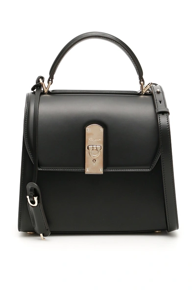 Ferragamo Salvatore  Women's 0717674nero Black Handbag