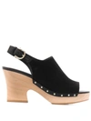 FERRAGAMO SALVATORE FERRAGAMO SANDALS BLACK