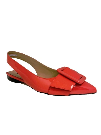 Sergio Rossi Sandals Coral Red