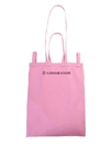 Mm6 Maison Margiela Shopping Bag In Rosa