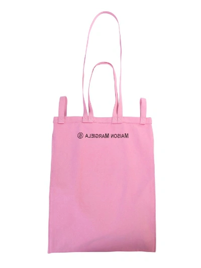 Mm6 Maison Margiela Shopping Bag In Rosa