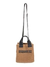 DSQUARED2 SHOPPING BAG WITH LOGO