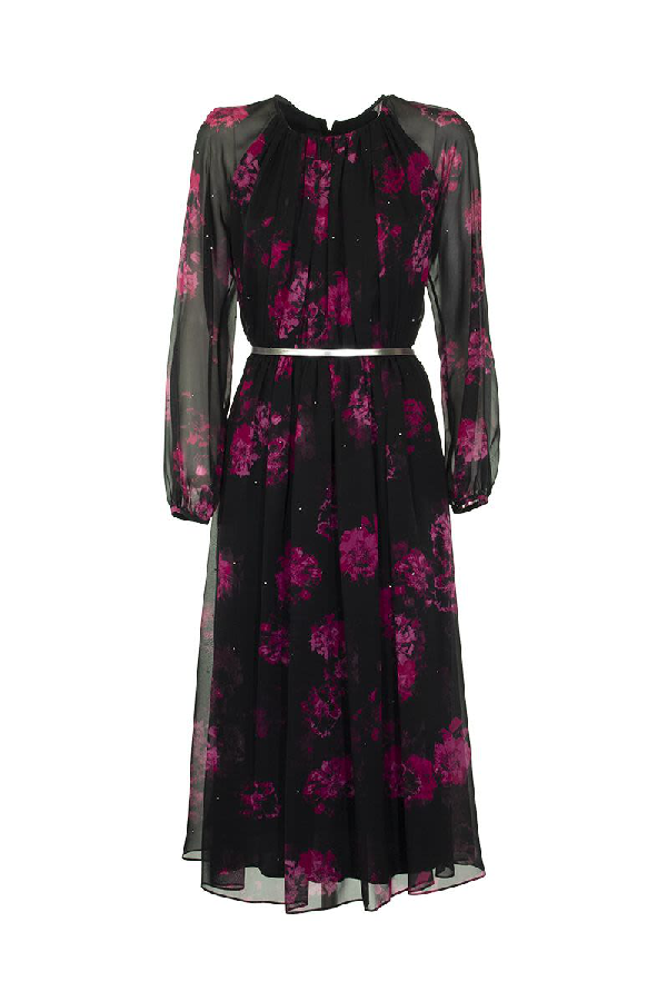 max mara silk dress