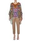 ETRO SILK PONCHO