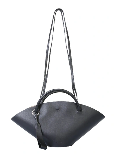 Jil Sander Small "sombrero" Bag In Black