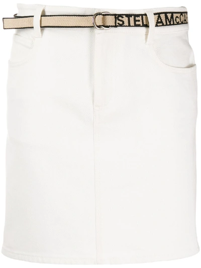 Stella Mccartney Women's White Cotton Skirt