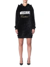 Moschino Sweat Dress In Black