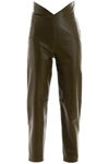 ATTICO THE ATTICO BUTTERFLY LEATHER PANTS