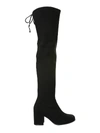 Stuart Weitzman Tieland 85mm Thigh-high Boots In Black