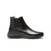 PRADA TOBLACH ANKLE BOOT IN BLACK LEATHER