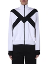 GIVENCHY TWO-TONE JACKET WITH ZIP