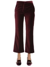 STELLA MCCARTNEY VELVET TROUSERS