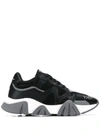 Versace Squalo Sneakers In Nero
