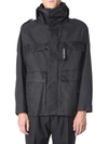 Givenchy Hooded Rain Jacket In Black