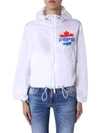 Dsquared2 Wind Jacket In White