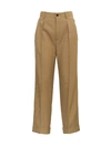 SAINT LAURENT WOOL GABARDINE TROUSERS