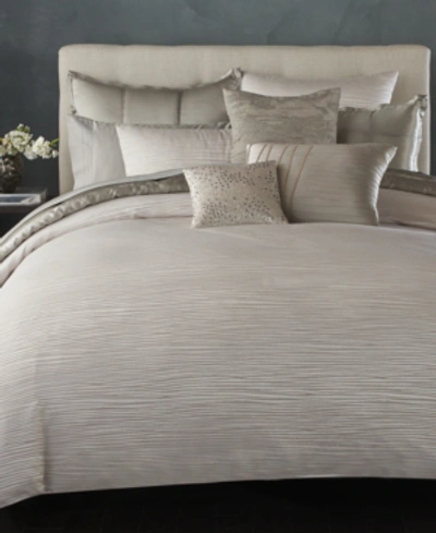 Donna Karan Closeout!  Home Reflection Silver Full/queen Quilt Bedding