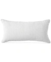 DKNY REFRESH EYELET 11" X 22" DECORATIVE PILLOW