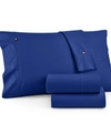 TOMMY HILFIGER TOMMY HILFIGER SOLID CORE TWIN SHEET SET