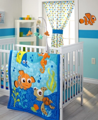 Disney Finding Nemo 3-piece Crib Bedding Set Bedding In Blue