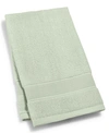 Ralph Lauren Sanders Solid Antimicrobial Cotton Hand Towel, 16" X 30" In Spa Green