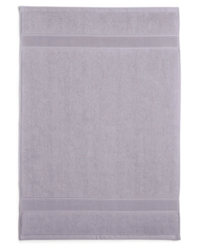 Lauren Ralph Lauren Sanders Solid Antimicrobial Bath Mats Bedding In Lavender Grey