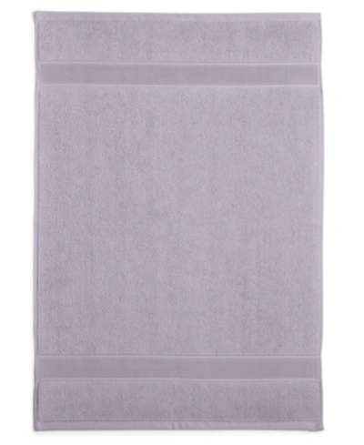 Ralph Lauren Sanders Solid Antimicrobial Bath Mats Bedding In Lavender Grey