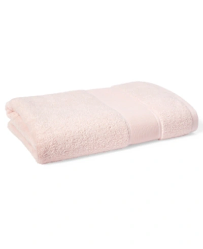 Lauren Ralph Lauren Sanders Solid Antimicrobial Cotton Bath Sheet, 35" X 66" In Potpourri Pink