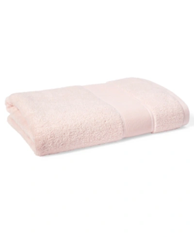 Ralph Lauren Sanders Solid Antimicrobial Cotton Bath Sheet, 35" X 66" In Potpourri Pink