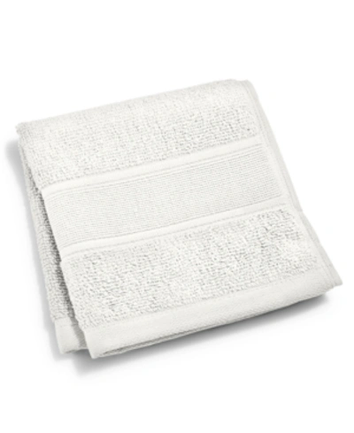 Lauren Ralph Lauren Sanders Solid Antimicrobial Cotton Washcloth, 13" X 13" In Linen Cream